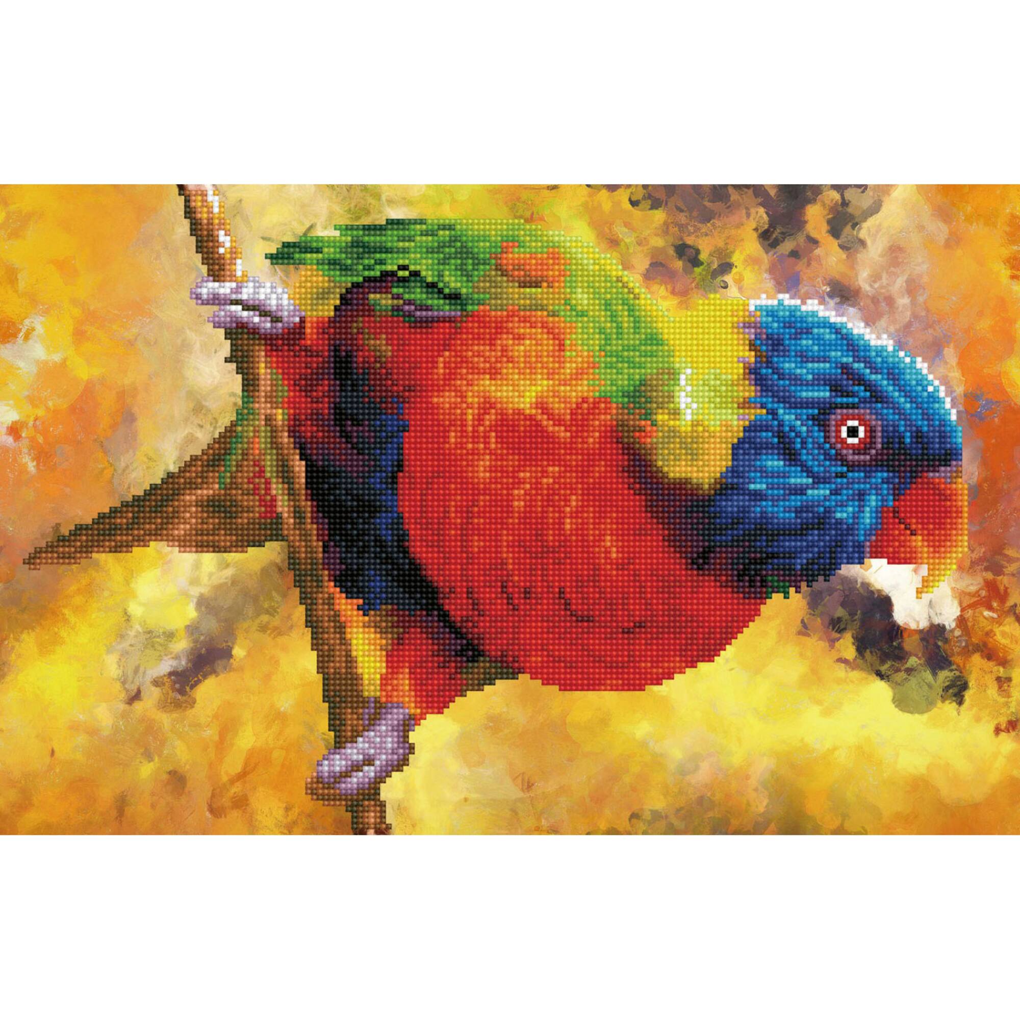 Diamond Dotz® Rainbow Perch Diamond Painting Kit